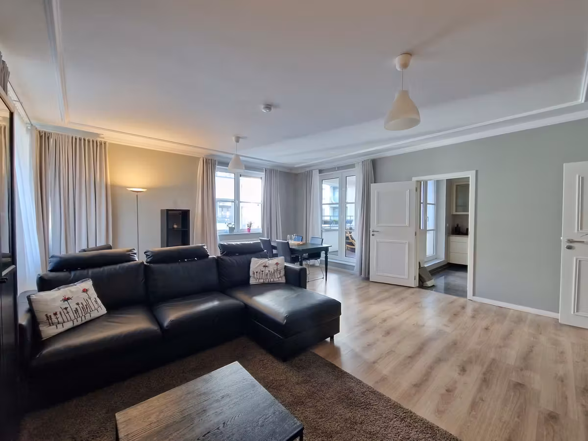 Spacious family apartment in the center of Brussels