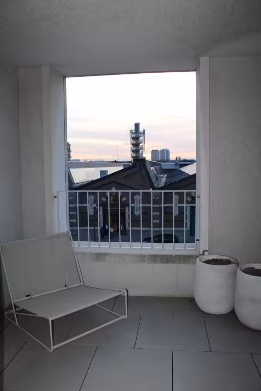 Bemeubeld appartement met terras en zicht op het Eilandje - 15