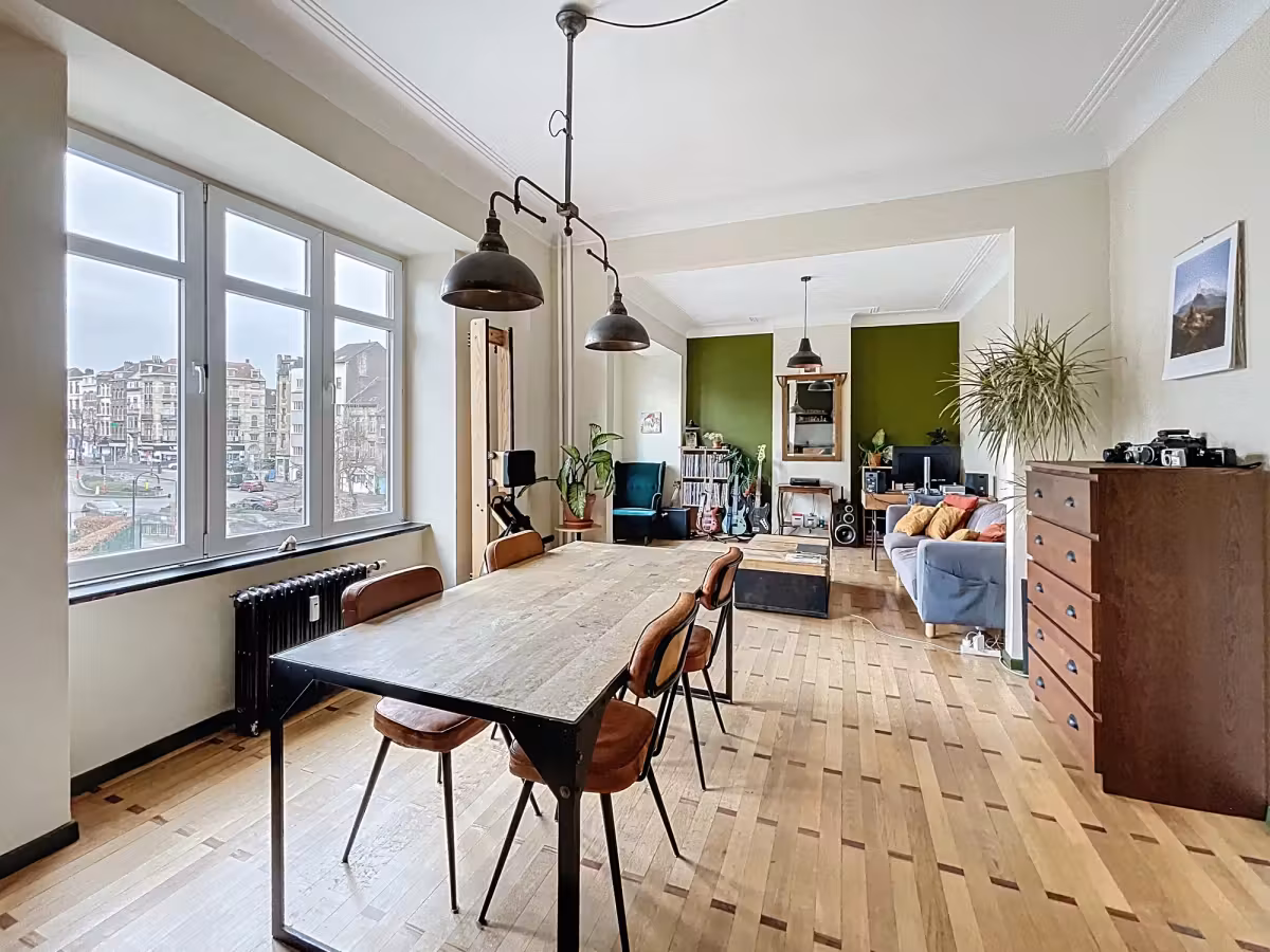 Charmant & lichtrijk 1 slaapkamer appartement te huur in Laken - 2