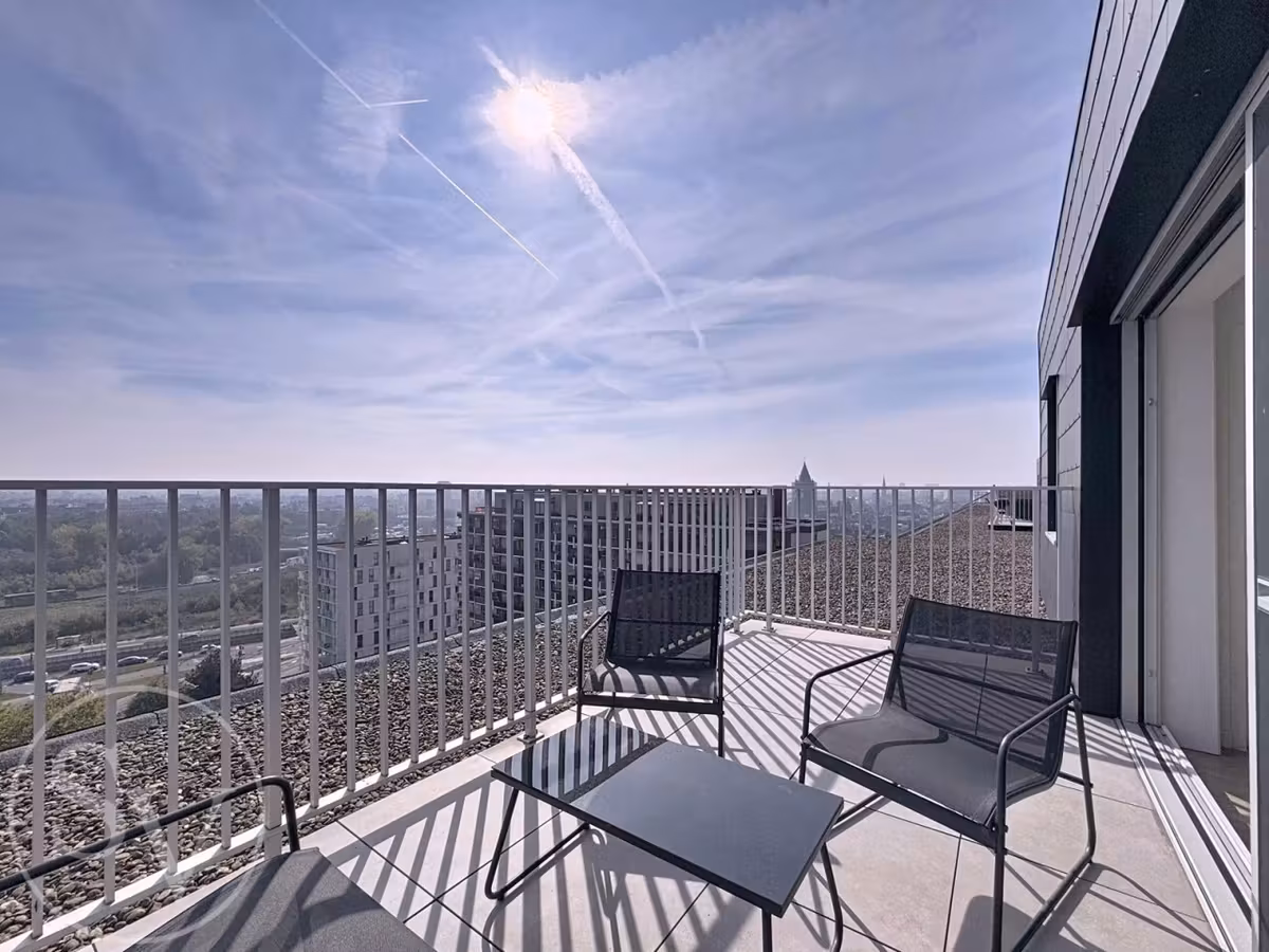 Gezellig dakterras appartement met weids uitzicht in Borgerhout - 4