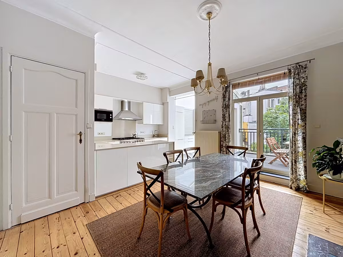 Laken: Duplex meublé avec 2 chambres et terrasse - 5