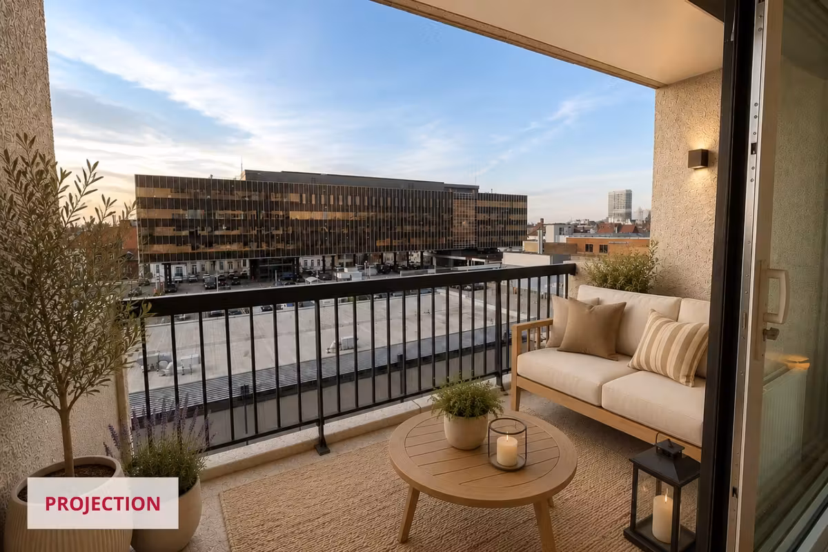 CHÂTELAIN: HELDER, BETREK-KLAAR APPARTEMENT MET TERRAS EN PARKING (OPTIONEEL) - 2