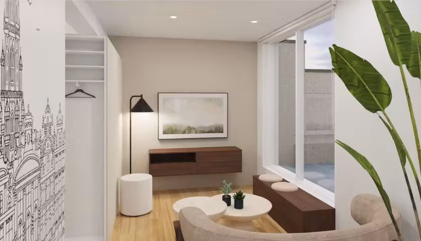 Furnished penthouse with terrace in the European Quarter - 9