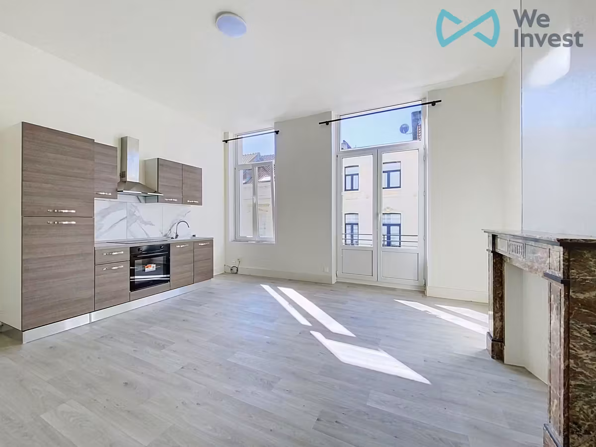 Appartement met één slaapkamer in Schaarbeek - 2