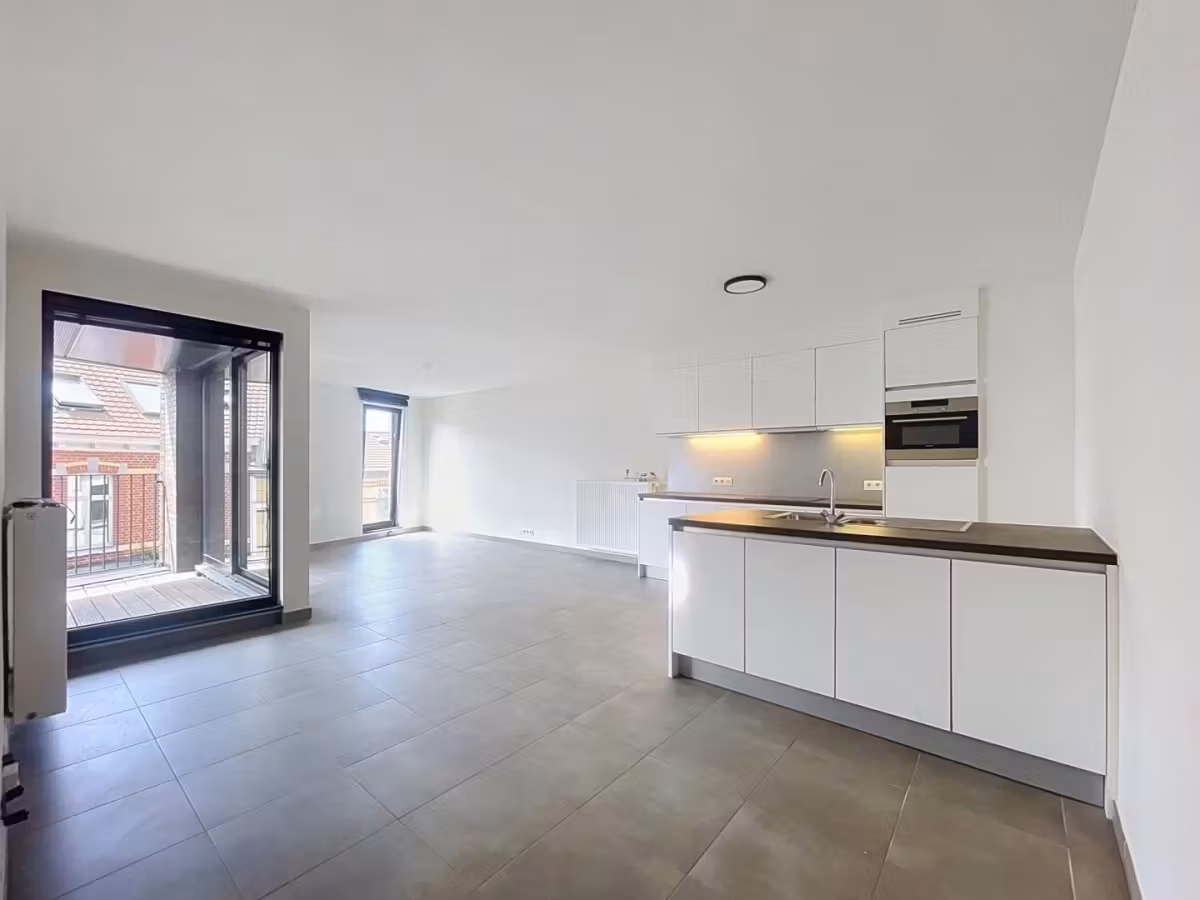 Apartment with 2 bedrooms and south-facing terrace in Ghent - 3