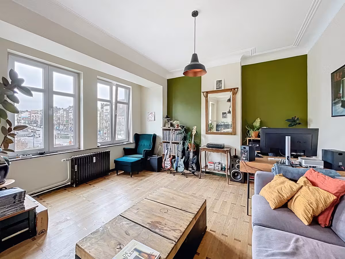Charmant & lichtrijk 1 slaapkamer appartement te huur in Laken - 8