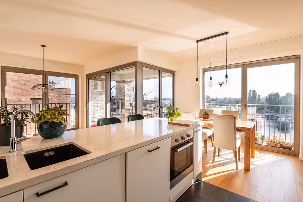 Nieuwbouw 2-slaapkamer appartement met zicht op het water nabij Oude Dokken - 15