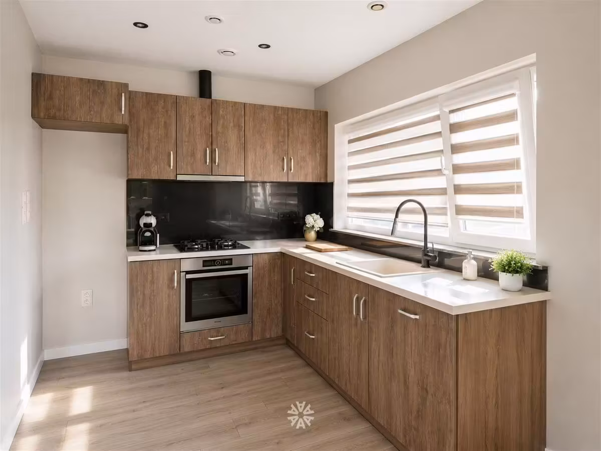 Gerenoveerd appartement met garage te huur in rustige buurt te Wondelgem - 3