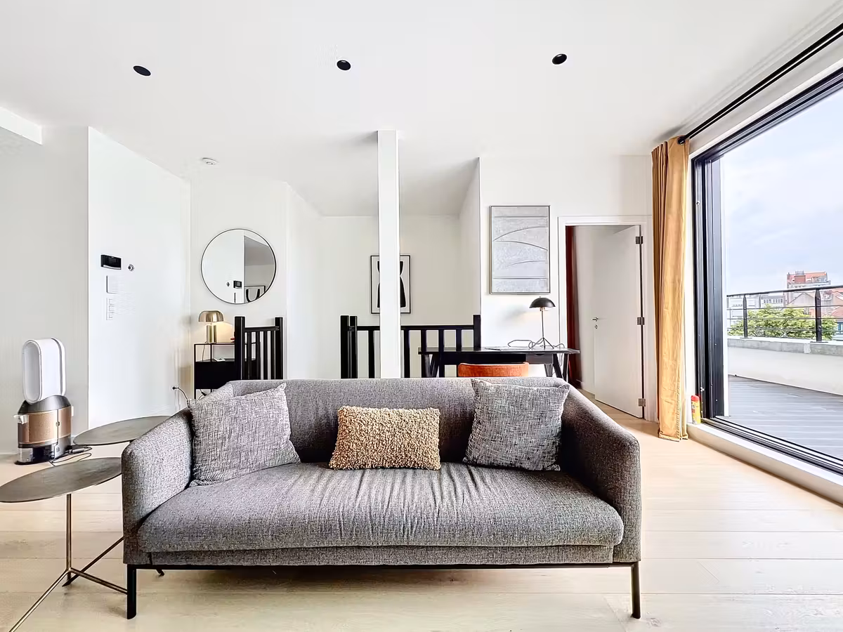 Superbe penthouse meublé à Jette - 5