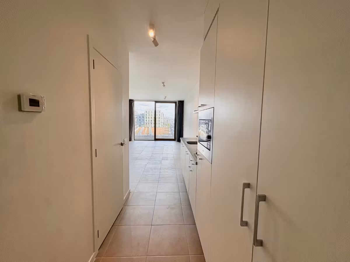 Studio met terras in residentie LEFT te Linkeroever - 5