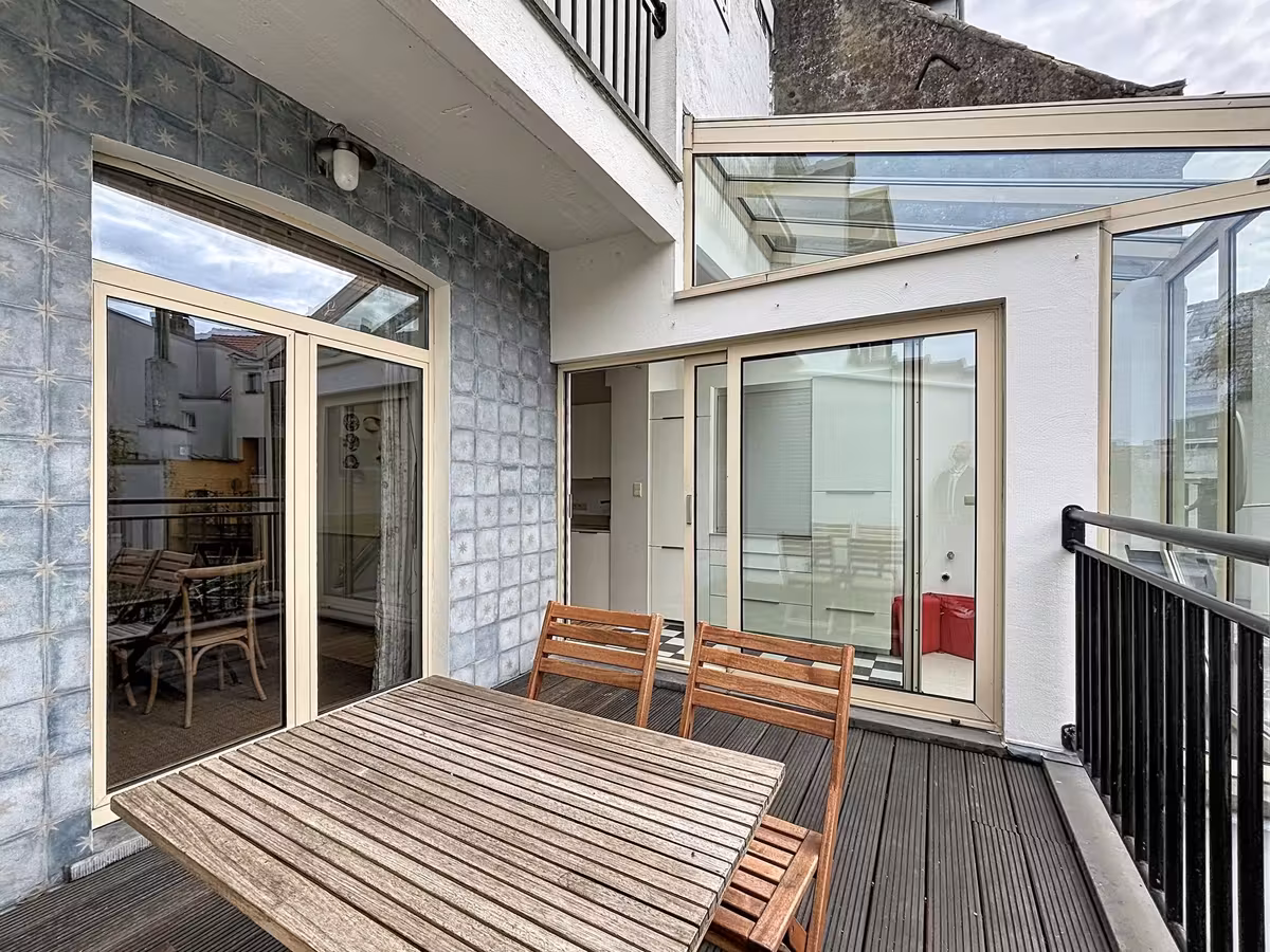 Laken: Duplex meublé avec 2 chambres et terrasse - 13