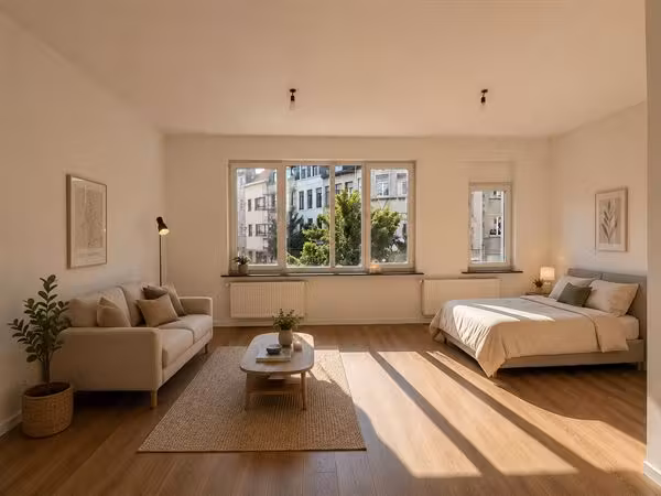 Studio rénovée à Anvers-Nord