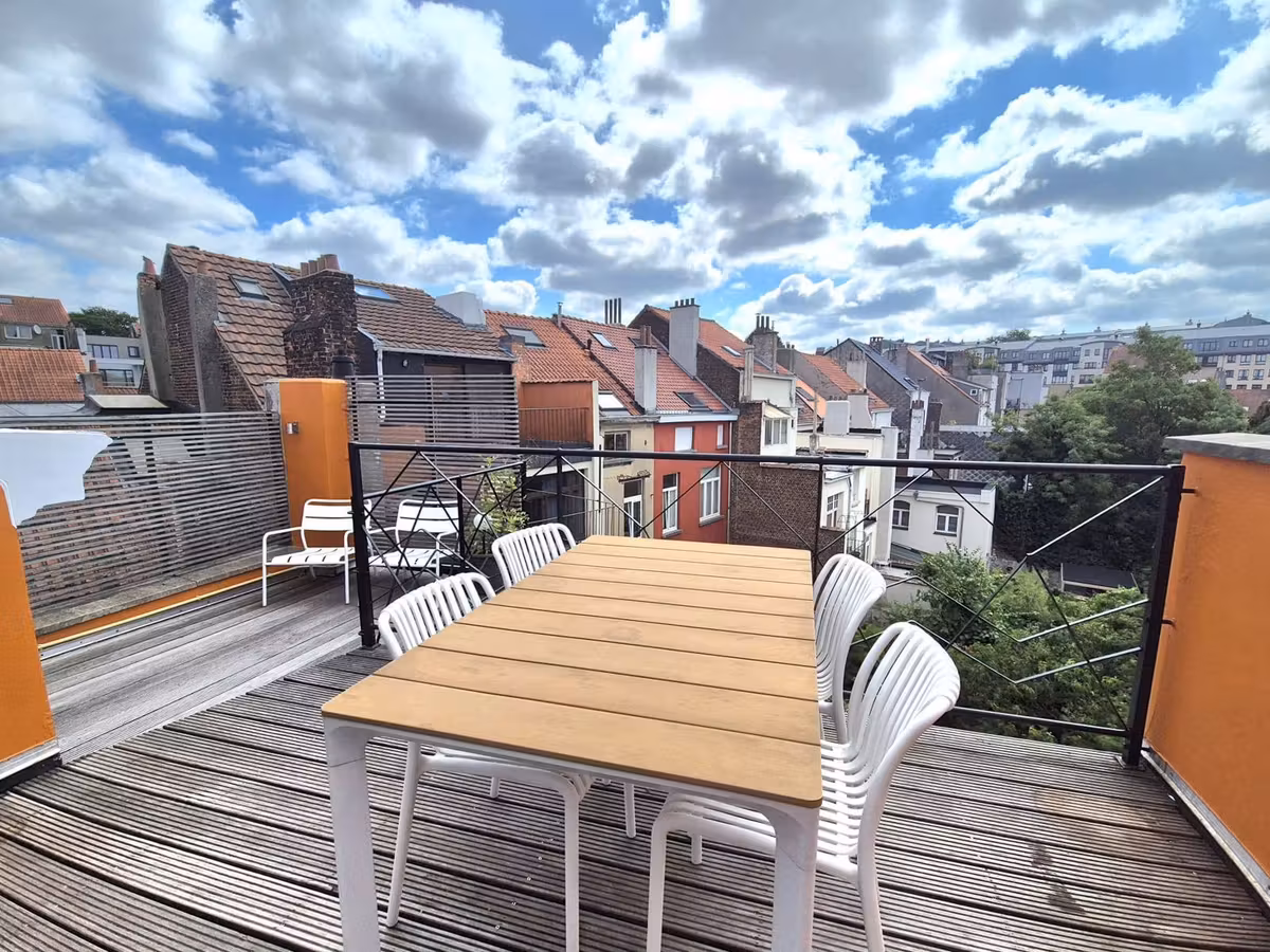 Penthouse duplex with terrace in Flagey - 2