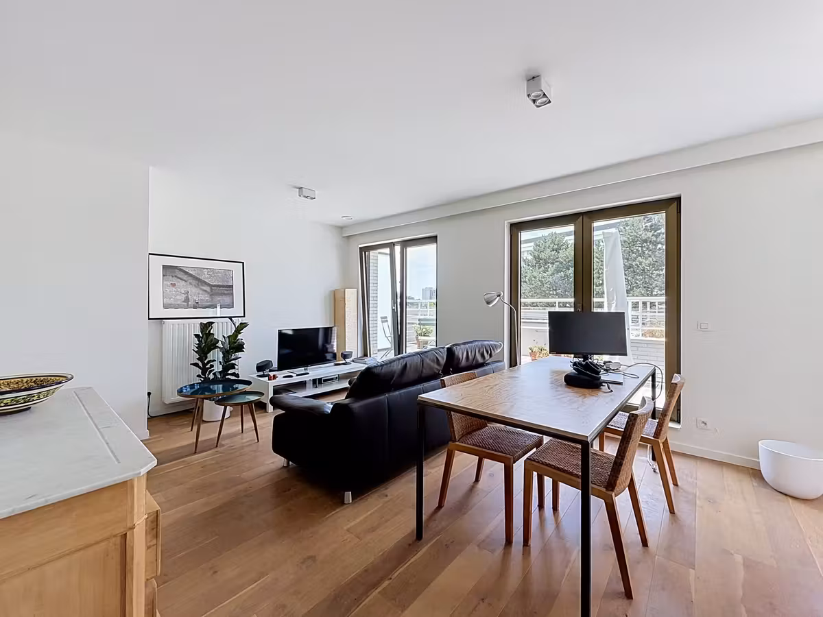Eénslaapkamerappartement met ruim terras te huur in Gent