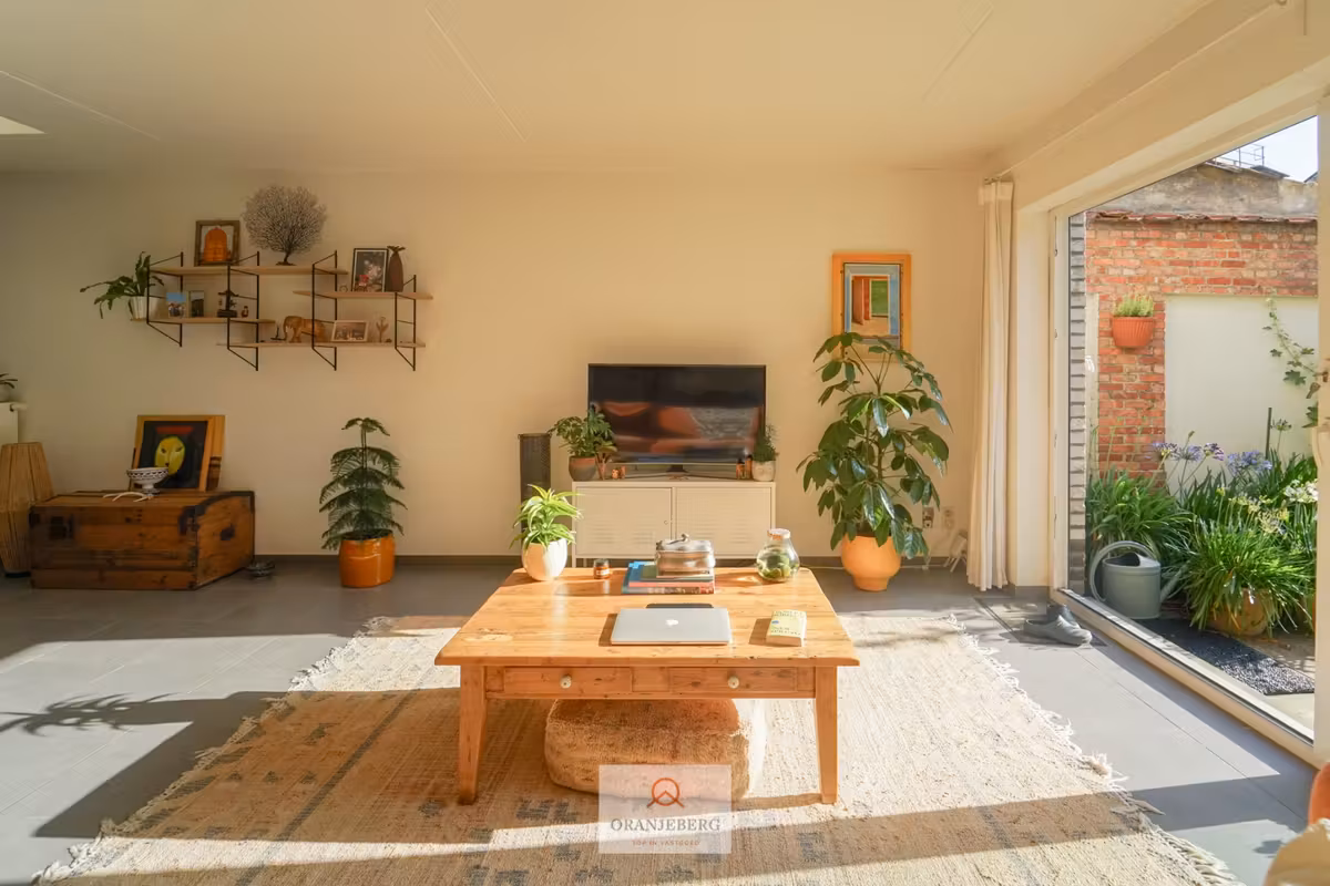 Appartement de plain-pied avec jardin privé
