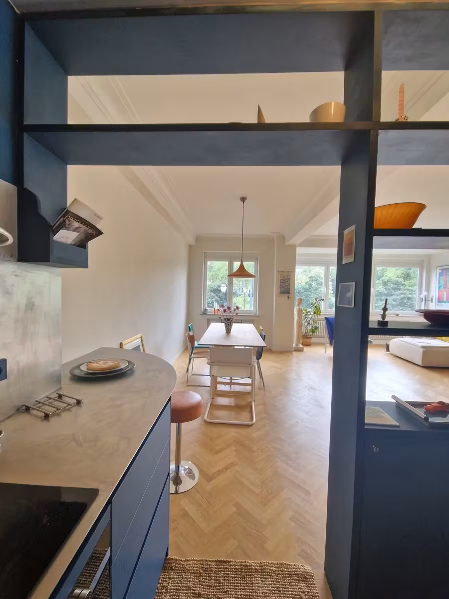Gerenoveerd appartement met uitzicht op de Vijvers van Elsene - 6