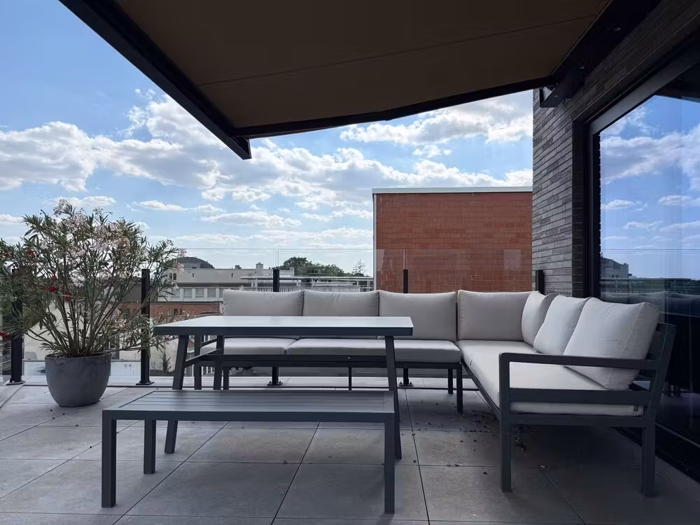 Penthouse meublé de 3 chambres avec terrasse et garage à louer à Gand - 10