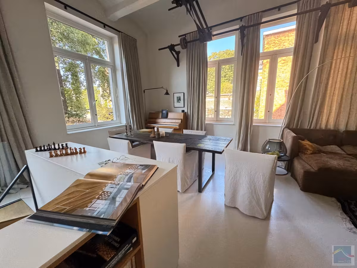 RUIM LOFT TE HUUR, VETERINAIERSSTRAAT, ANDERLECHT - GENIET VAN EEN UNIEKE WOONRUIMTE IN EEN GEZELLIGE OMGEVING. - 7