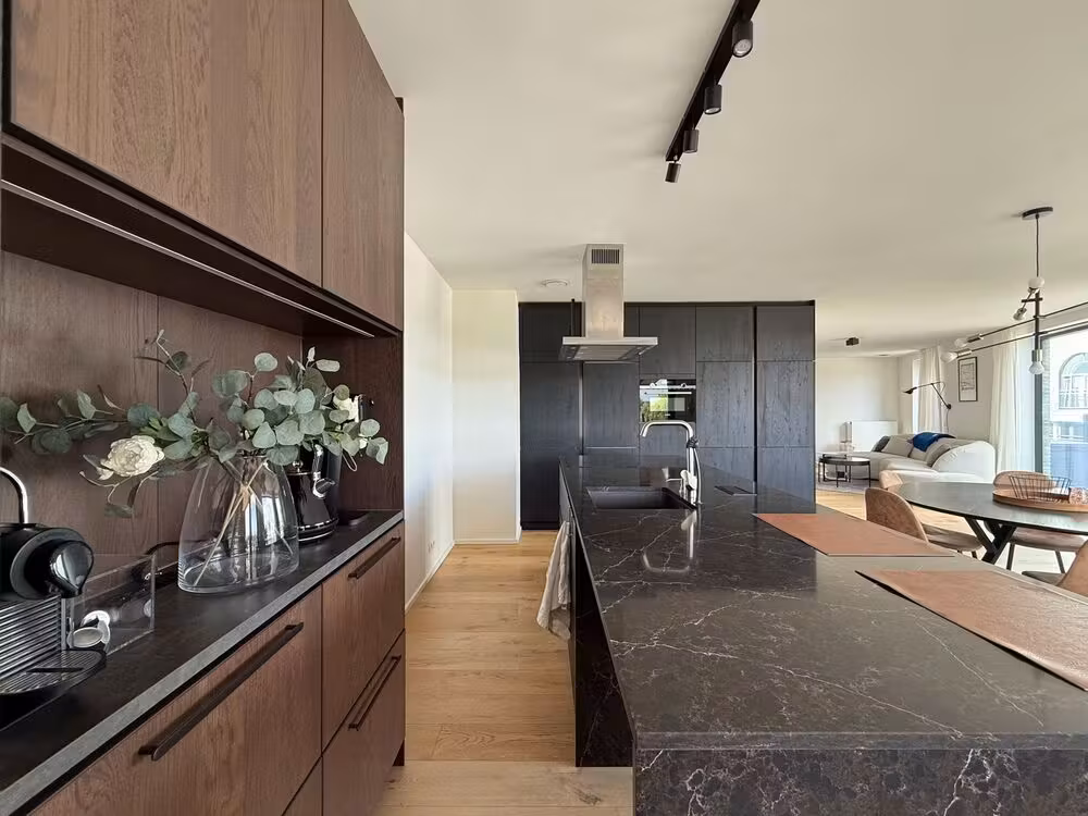 Penthouse meublé de 3 chambres avec terrasse et garage à louer à Gand - 12