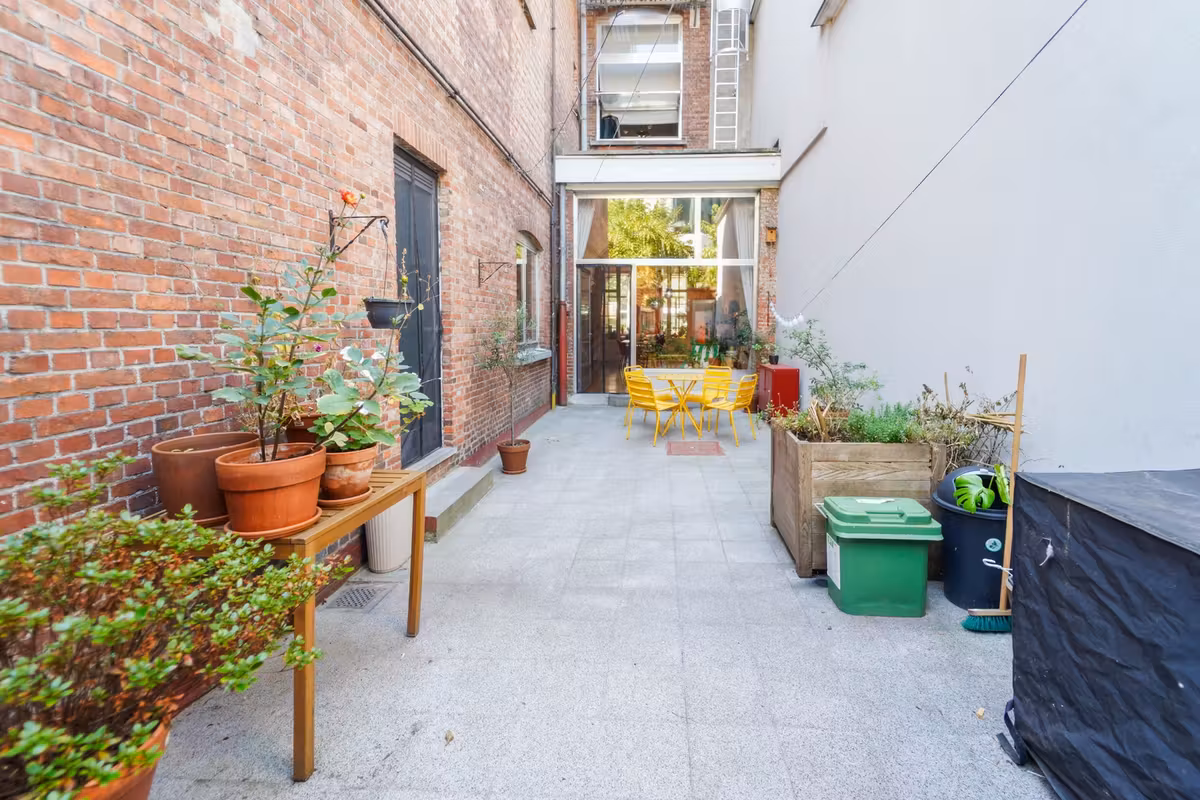 Charmant gelijkvloers appartement met binnentuin nabij Gent-Sint-Pieters - 16