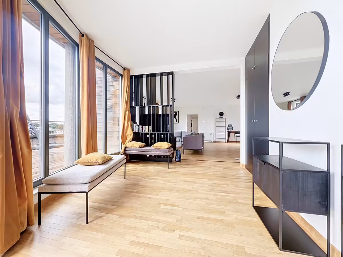 Magnifiek penthouse met groot terras in Auderghem